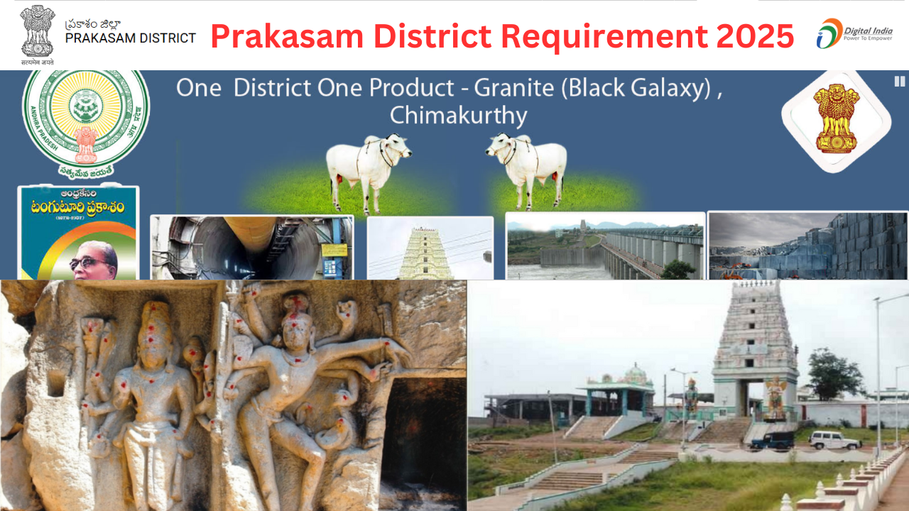 Health Institutions of Prakasam District Requirement 2025