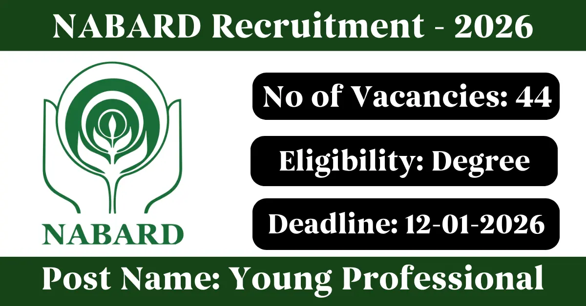 NABARD Young Professional Recruitment