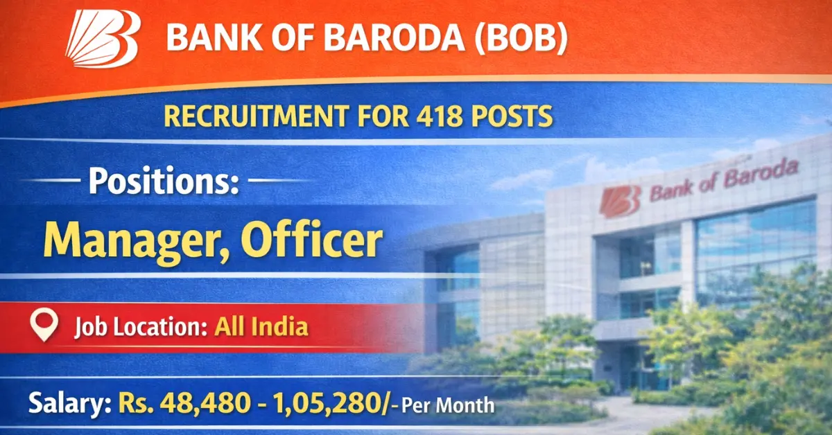 BOB Recruitment