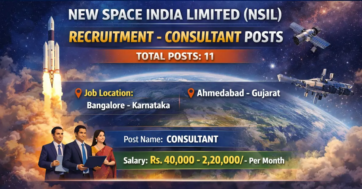 NSIL Consultant Recruitment