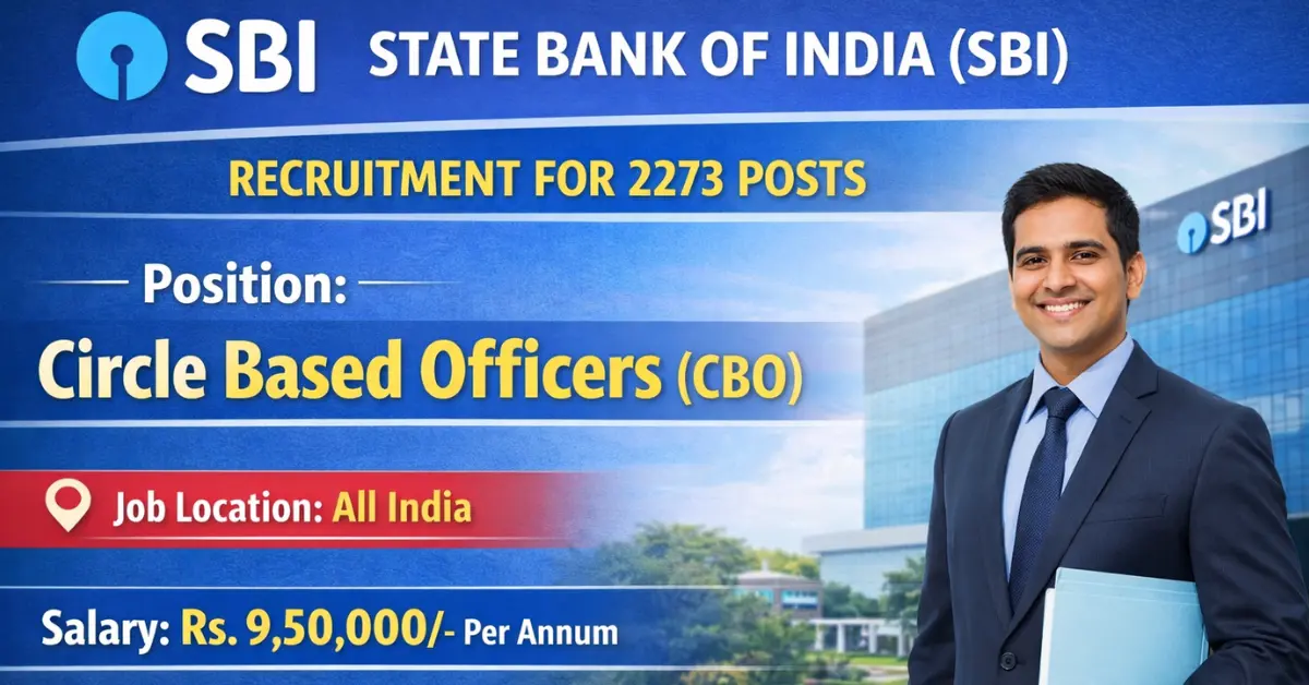 SBI Recruitment 2026