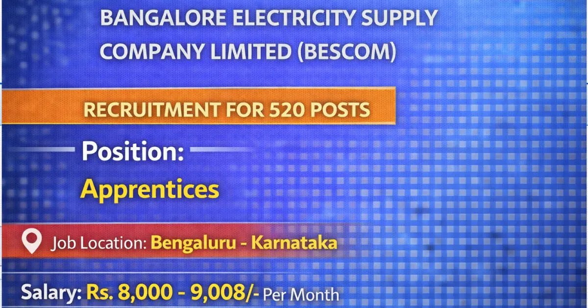 BESCOM Recruitment