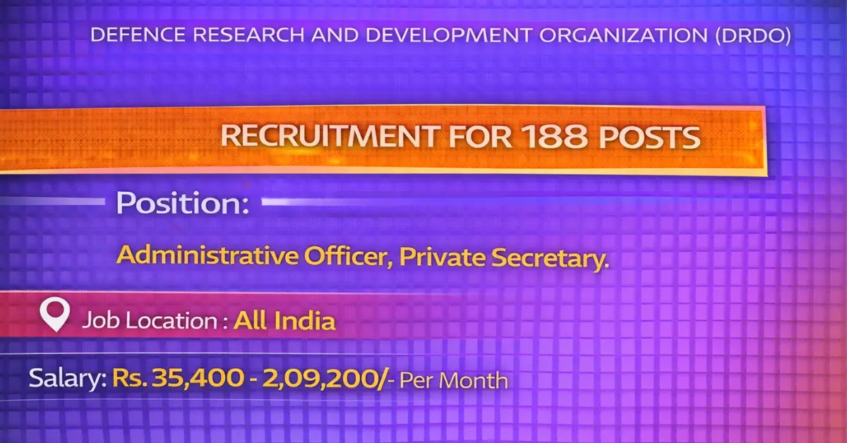 DRDO Recruitment
