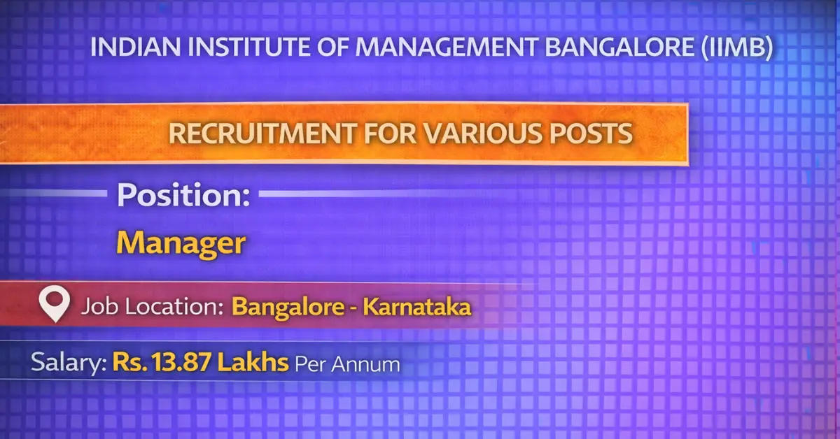 IIMB Recruitment 1 1