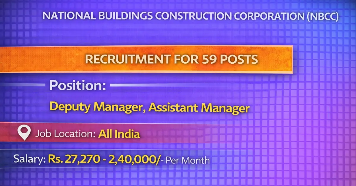 NBCC Recruitment