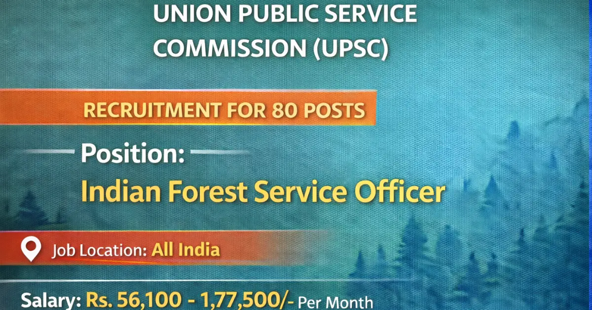UPSC Recruitment 2026