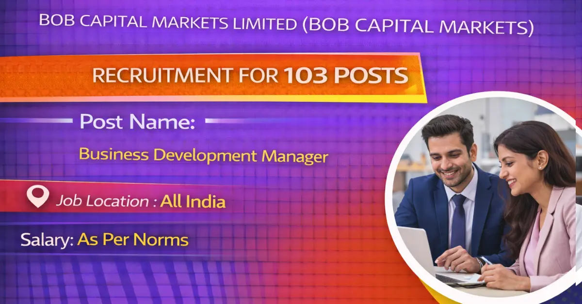 BOB Capital Markets Recruitment