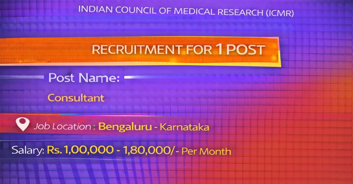 ICMR Recruitment
