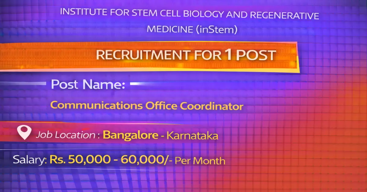 InStem Recruitment