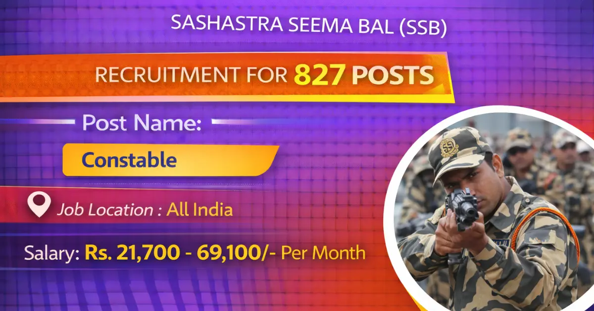 SSB Recruitment